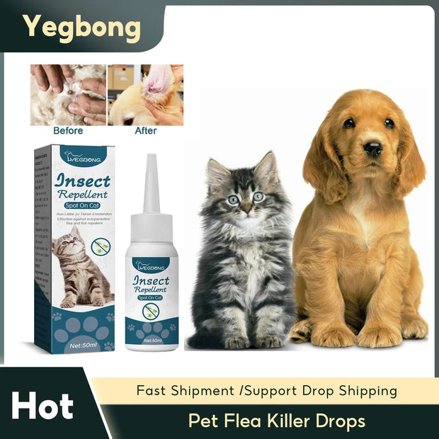Pet Flea & Tick Relief Drops