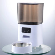 Smart Automatic Pet Feeder with Camera & Voice Control