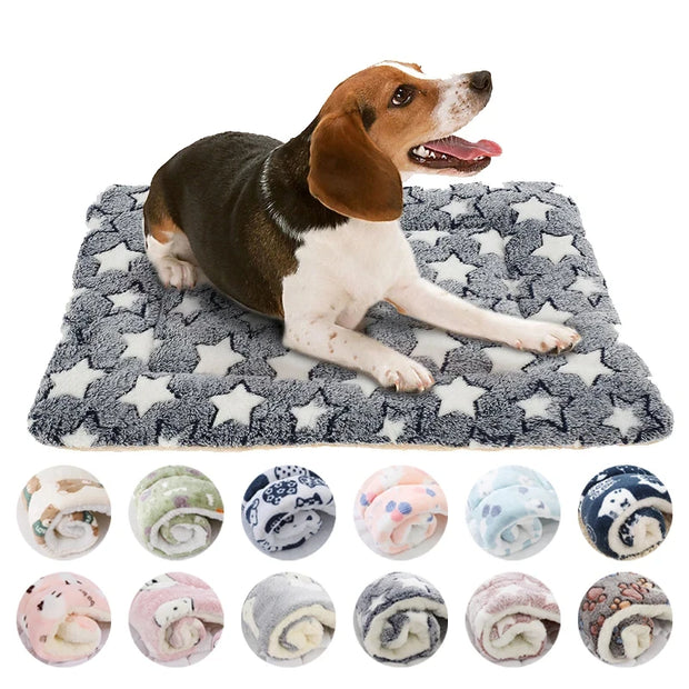 CozyFluff™ Flannel Pet Bed & Sleeping Mat