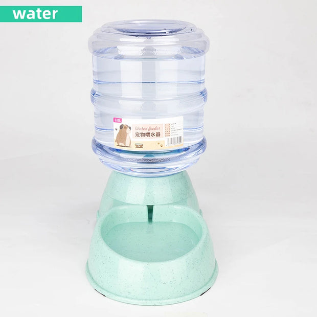 2-in-1 Automatic Pet Feeder with Large Capacity Water Dispenser