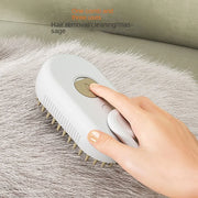 3-in-1 Steamy Pet Grooming Brush
