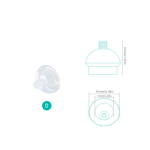 Pet Inhaler Spacer with Silicone Mask & Breathing Indicator