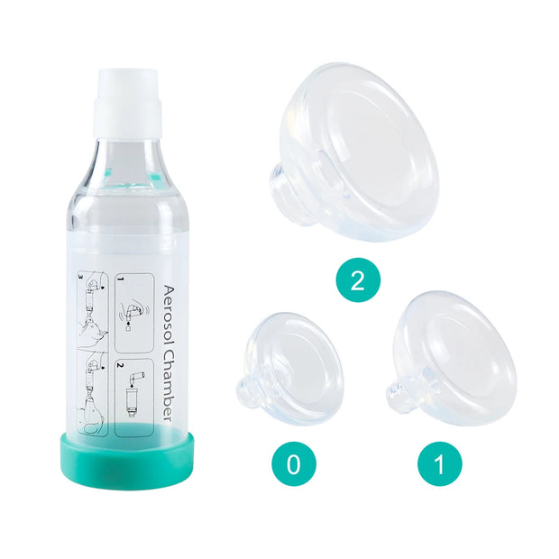 Pet Inhaler Spacer with Silicone Mask & Breathing Indicator