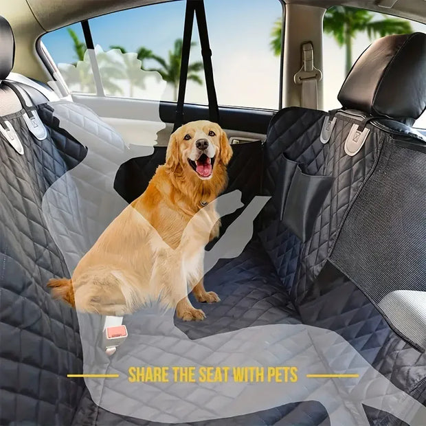 Pet Hair Removal & Waterproof Car Seat Cover Hammock
