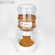 2-in-1 Automatic Pet Feeder with Large Capacity Water Dispenser