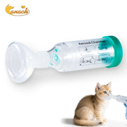 Pet Inhaler Spacer with Silicone Mask & Breathing Indicator