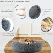 CozyPaws™ Calming Plush Pet Bed
