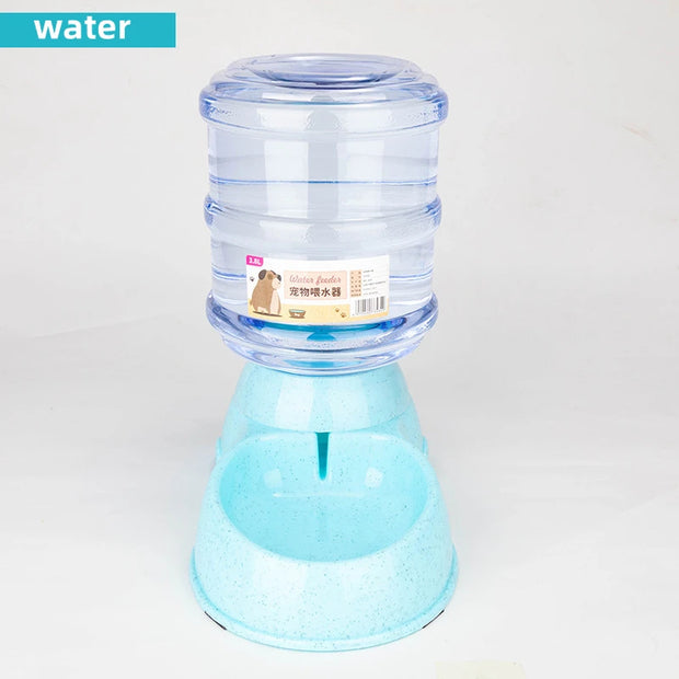 2-in-1 Automatic Pet Feeder with Large Capacity Water Dispenser