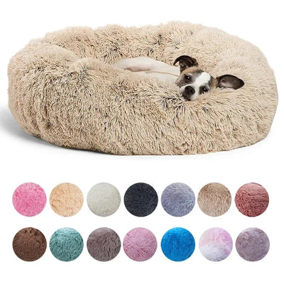 CozyPaws™ Calming Plush Pet Bed