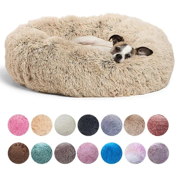 CozyPaws™ Calming Plush Pet Bed