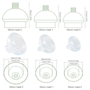 Pet Inhaler Spacer with Silicone Mask & Breathing Indicator
