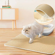 Double-Layer Waterproof Cat Litter Mat