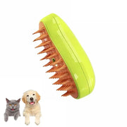 3-in-1 Pet Grooming Glove & Steam Brush