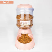 2-in-1 Automatic Pet Feeder with Large Capacity Water Dispenser