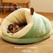 Cozy Paws™ Slipper-Shaped Pet Bed