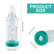 Pet Inhaler Spacer with Silicone Mask & Breathing Indicator