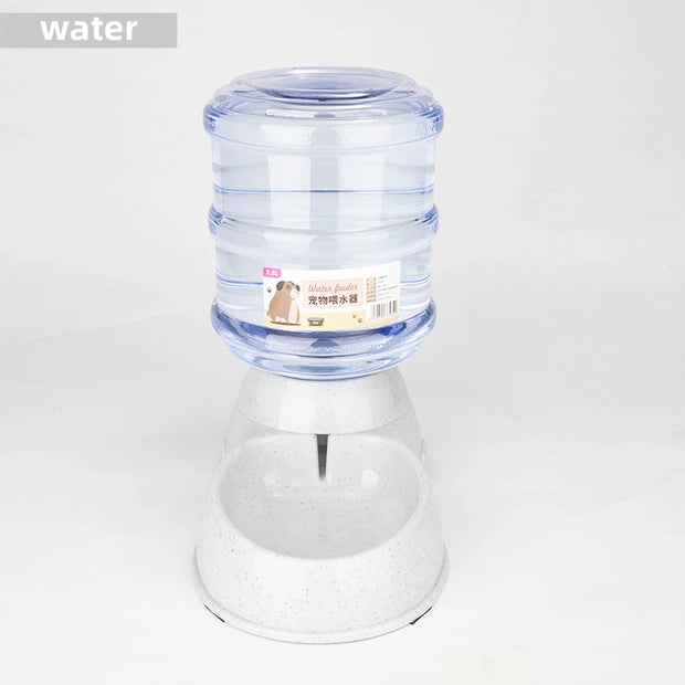 2-in-1 Automatic Pet Feeder with Large Capacity Water Dispenser