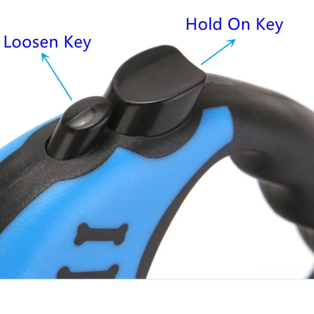 2-in-1 Retractable Dog Leash &amp.