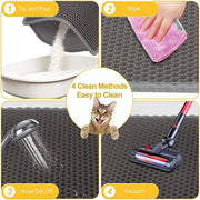 Double-Layer Waterproof Cat Litter Mat