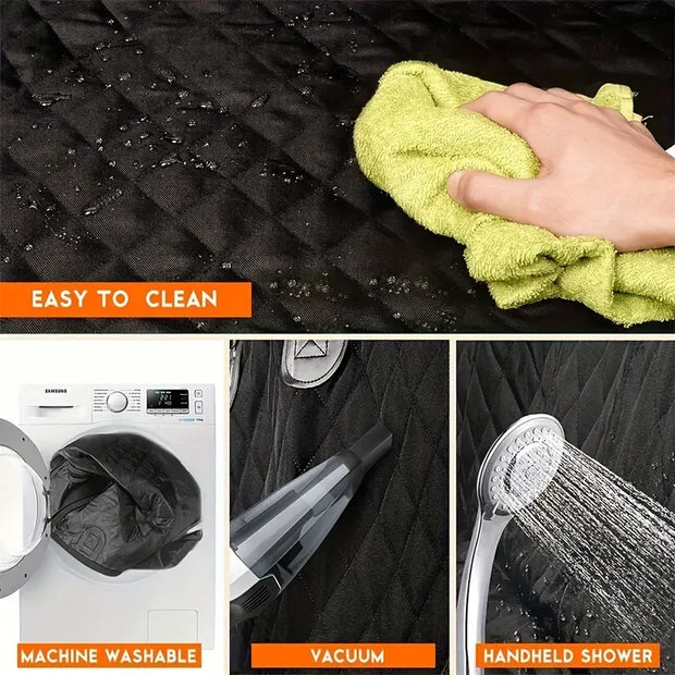 Pet Hair Removal & Waterproof Car Seat Cover Hammock