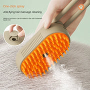 3-in-1 Steamy Pet Grooming Brush